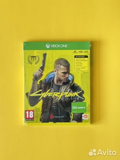 Cyberpunk 2077 xbox новый диск