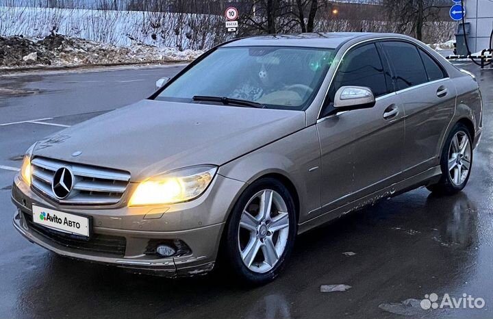 Mercedes-Benz C-класс 1.8 AT, 2008, 300 000 км