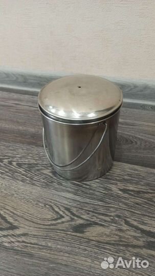 Походный набор посуды из нержавеющей стали