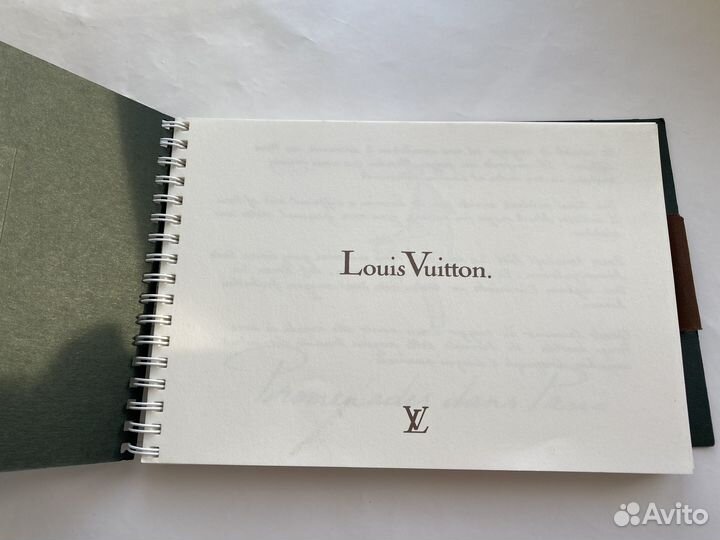 Louis Vuitton - Sketchbook книга блокнот