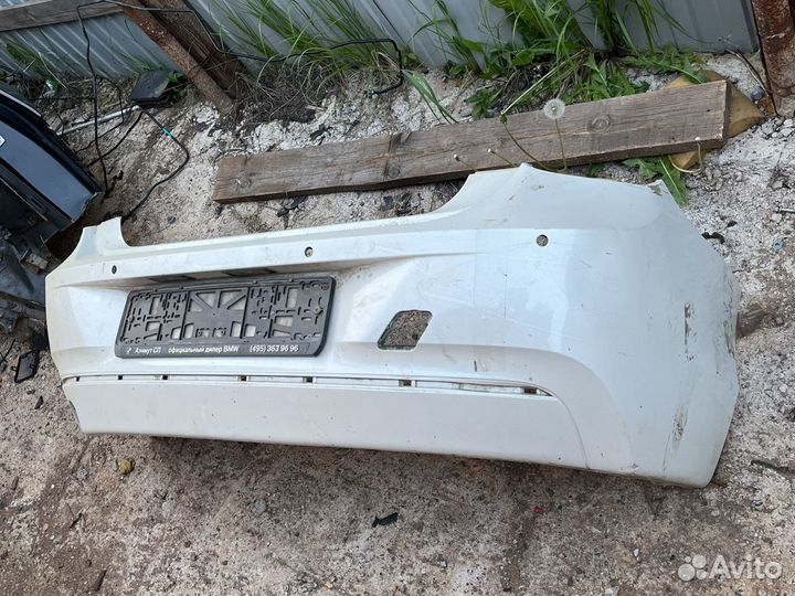 Бампер задний bmw f20 s line