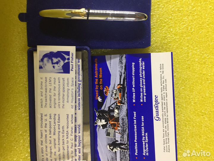 Ручка с автографом Космонавта