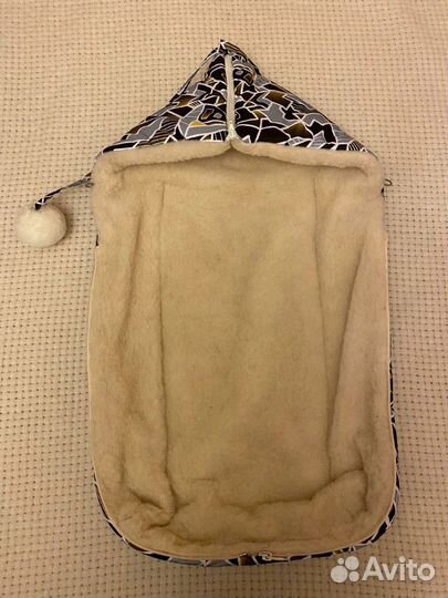 Зимний конверт в коляску