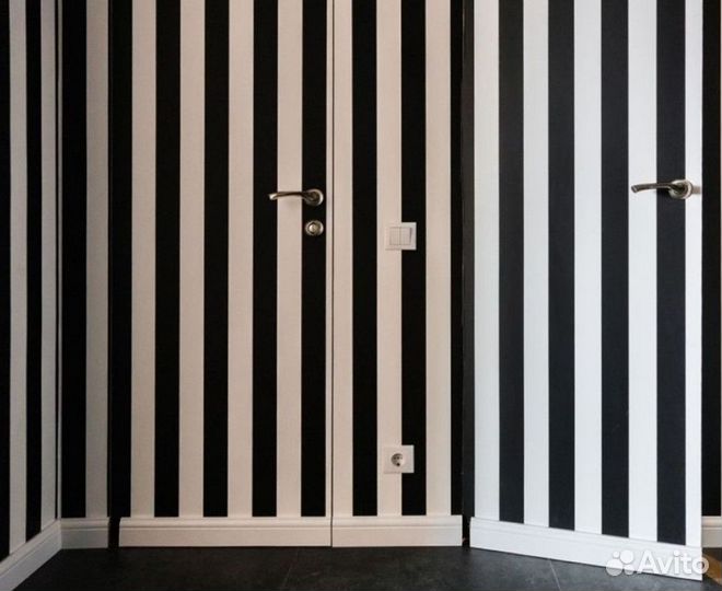 Дверь скрытая под отделку