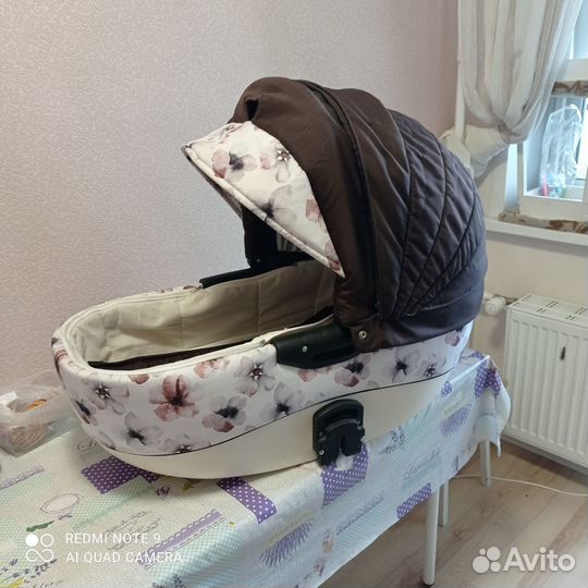 Коляска 2 в 1 Amanda 8000