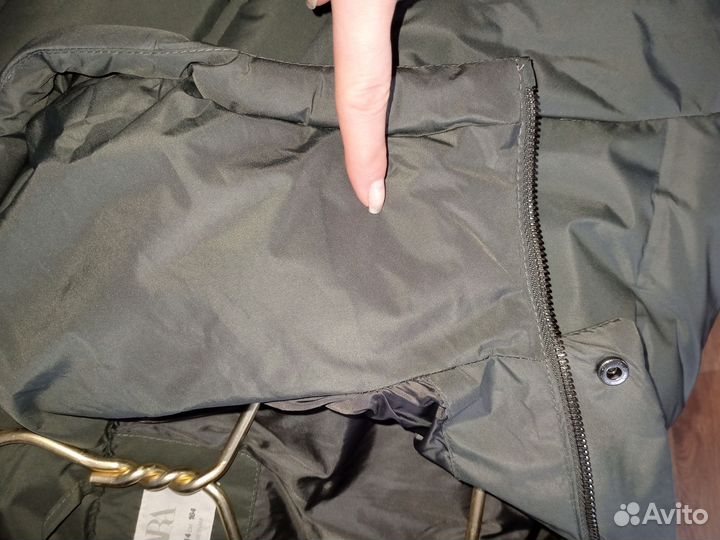 Пуховик для мальчика zara 164