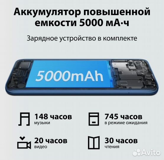 Xiaomi Redmi 10A, 2/32 ГБ
