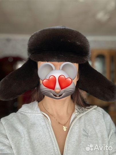 Шапка кепка мужская стриженная норка