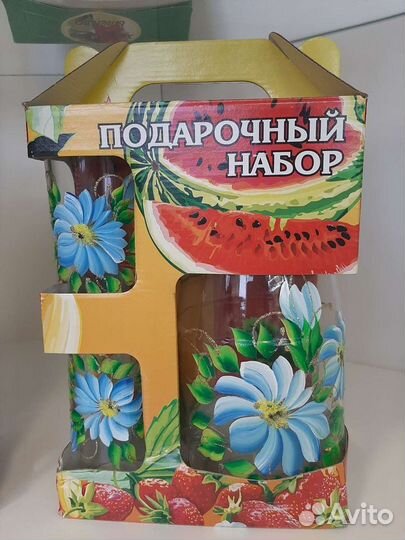 Набор кувшин+стаканы