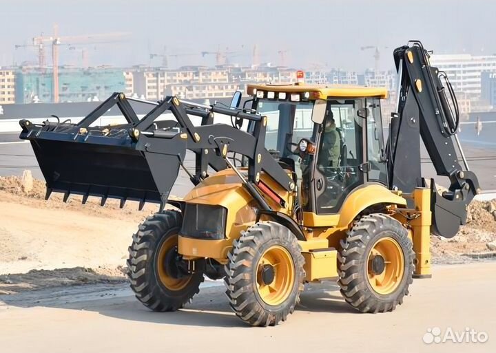 Стекло кузовное левое экскаватор-погрузчик Harvey