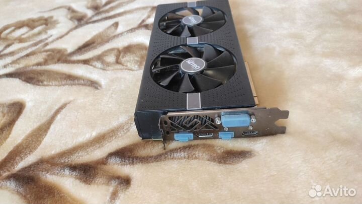 Видеокарта rx 580 8gb saphir nitro +