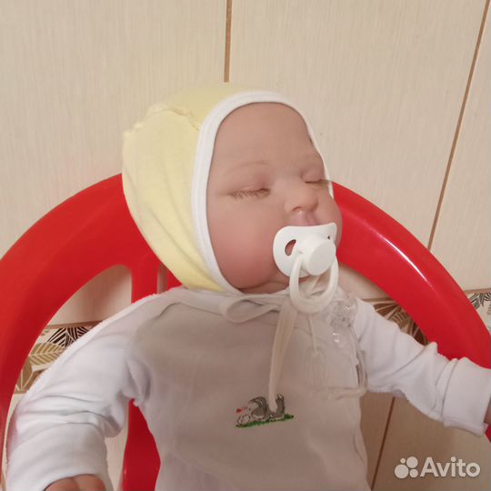 Реборн сплюшечка 50 см. новая