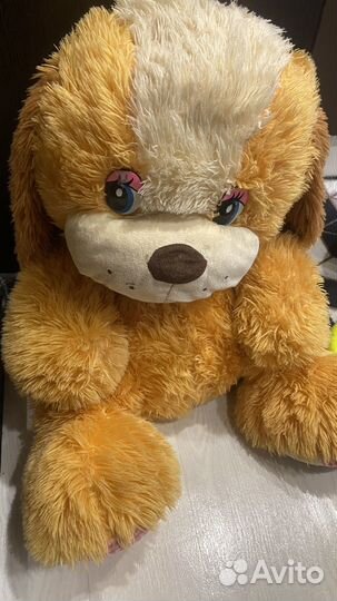 Собака мягкая игрушка