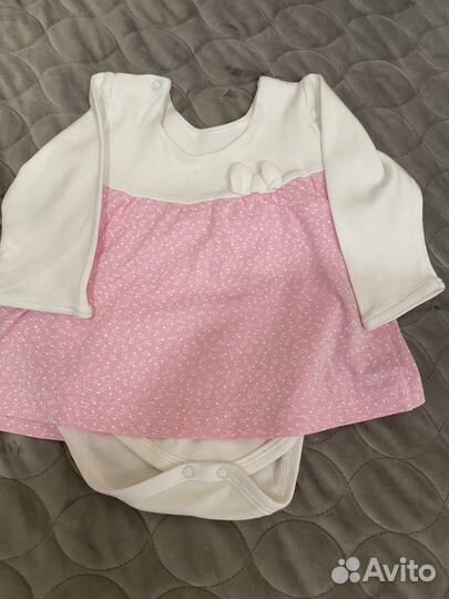 Пакет вещей на девочку 6-9 мес