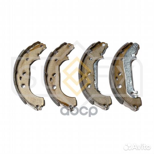 Барабанные тормозные колодки зад прав/лев S