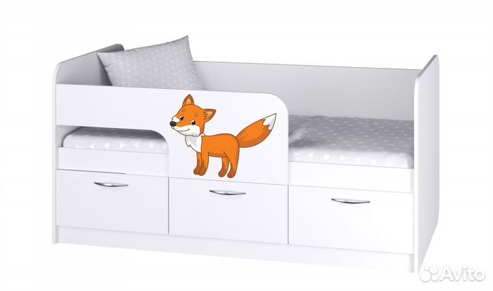Детская кровать Лисенок