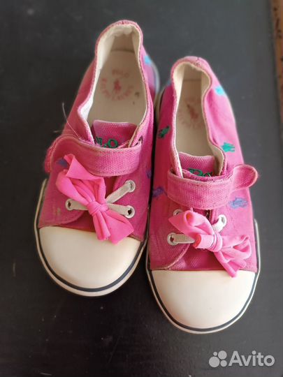 Кеды на девочку Polo ralph lauren