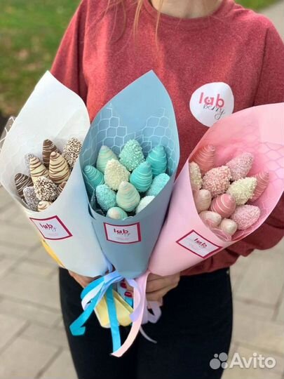 Букеты из клубники в шоколаде с доставкой