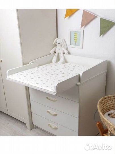 Матрас пеленальный на детский комод 60 см