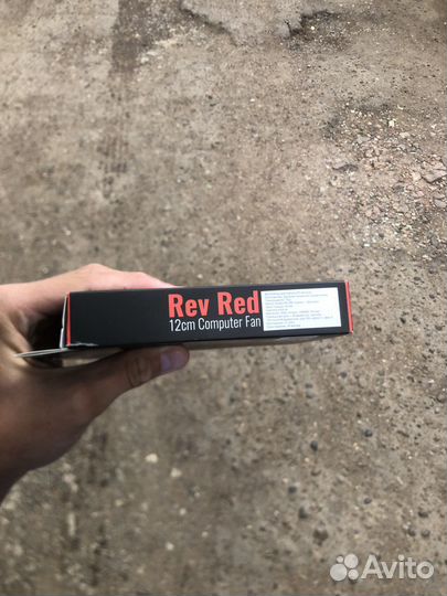 Вентилятор для корпуса Aerocool Rev Red Led