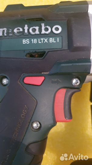 Шуруповерт metabo bs 18 ltx bl i