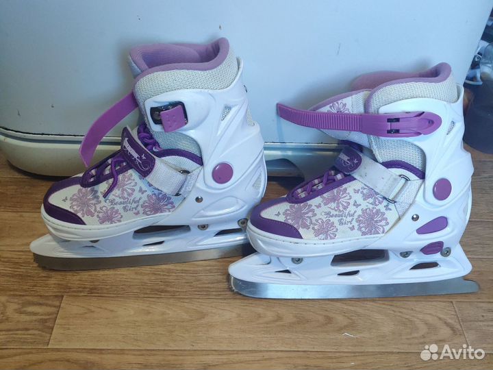 Коньки детские по стельке 22см