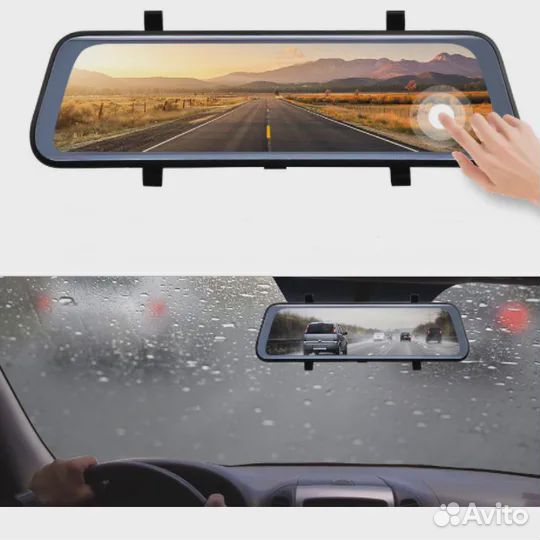 Видеорегистратор зеркало Vehicle Blackbox