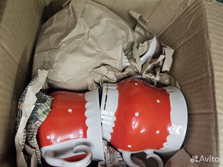 Чайный сервиз в горох СССР