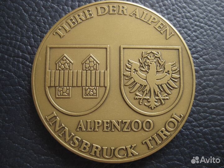 Настольная медаль зоопарка