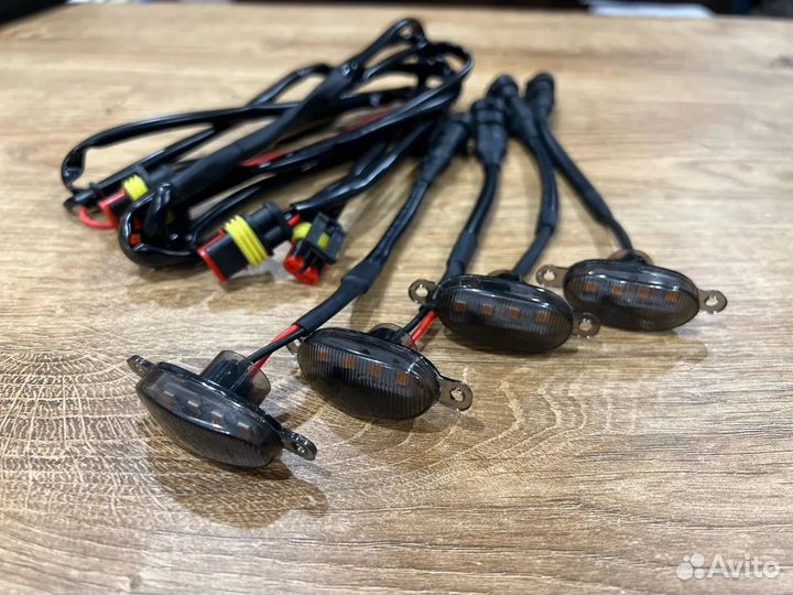 Tank 300 Дхо фонари в решетку радиатора