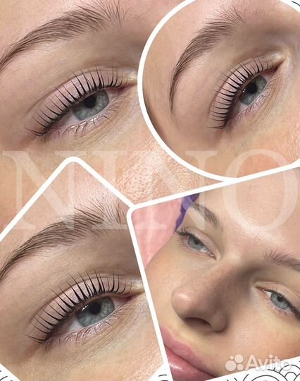 Ламинирование/Стрейчинг ресниц и бровей