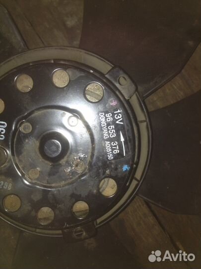 Вентилятор радиатора Chevrolet Lacetti