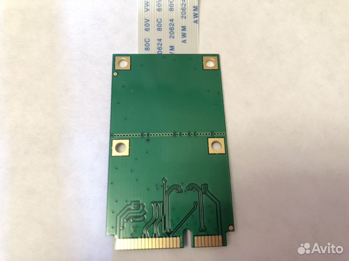 Переходник с miniPCIe на msata SSD