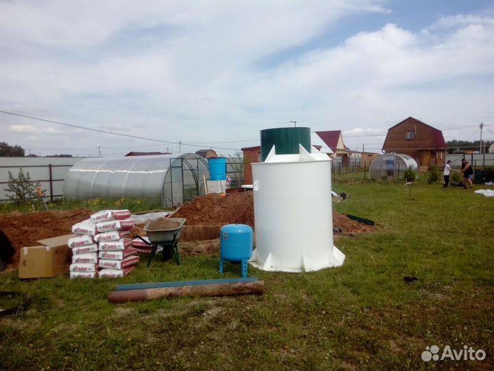 Кессон пластиковый био-С для скважины