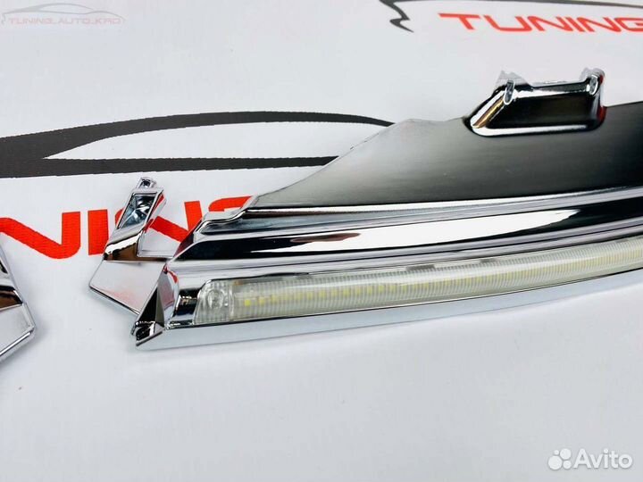 Ресницы фар Toyota Camry 55 LED W8582