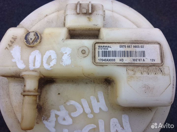 Насос топливный Nissan Micra