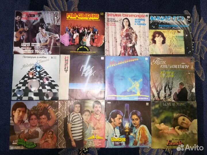 Виниловые пластинки СССР