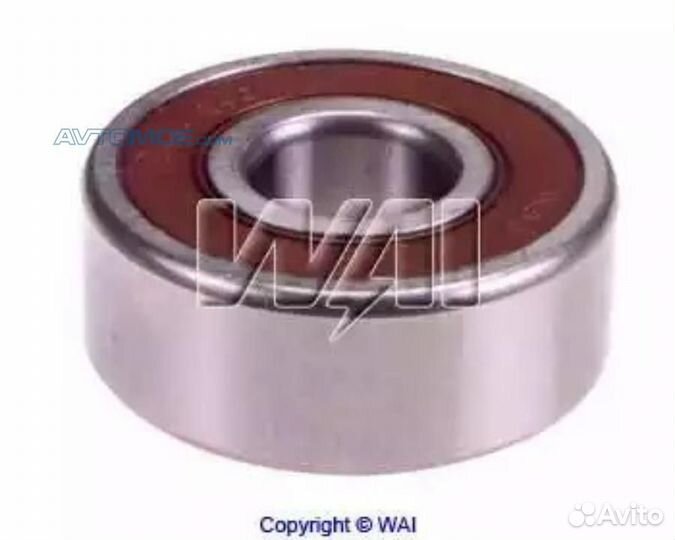 Подшипник генератора (17x47x18) 1015944W WAI