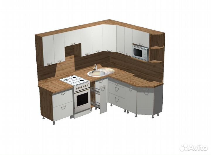 Кухня угловая