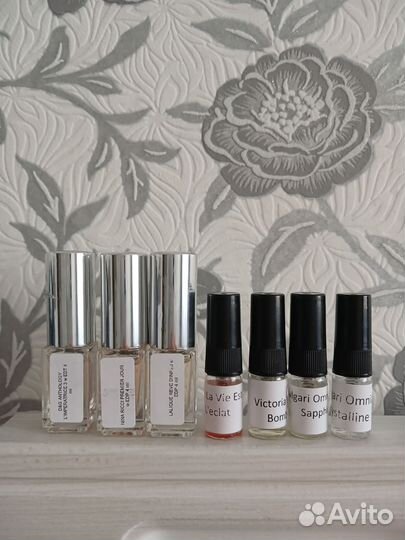 Отливанты парфюма