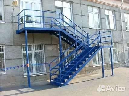 Лестница металлическая