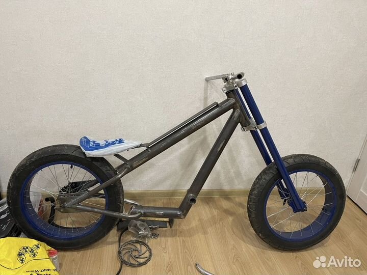 Кастомная рама для электробайка