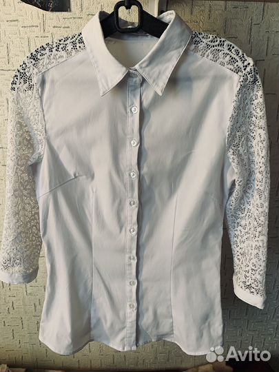 Школьная рубашка и юбка