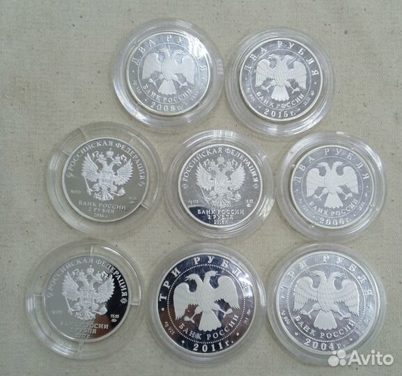 Серебряные монеты России