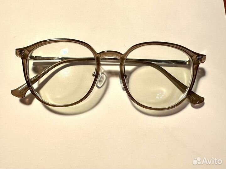 Новые очки для близоруких(L:-5.0R:-4.75) 64мм