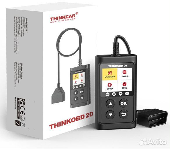 Launch Thinkcar thinkobd 20 RUS Мультимарочный