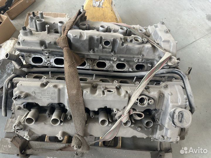 Двигатель BMW N74B60А turbo