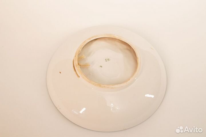 «Глухарь». Фаянс, роспись. Конаков