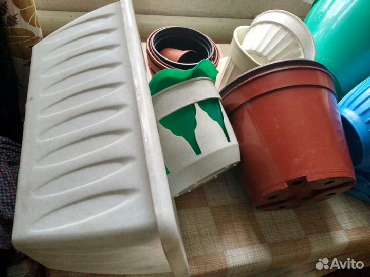 Цветочные горшки бу