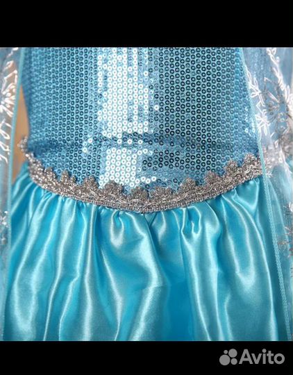 Платье Эльзы все размеры